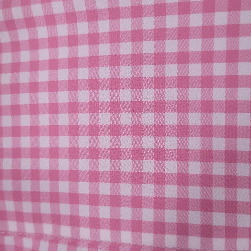 NWOT Mizzen Main Leeward Performance Shirt Men M Pink Plaid Trim Fit No Tuck - Picture 4 of 10
